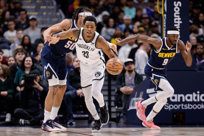 Brooklyn Nets center Nic Claxton